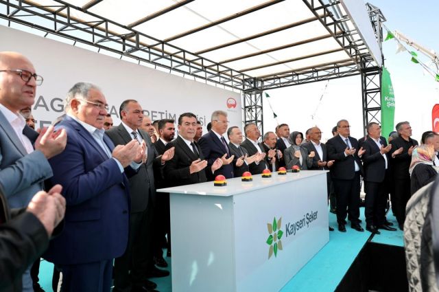 Kayseri Şeker, Bünyan’da 111 milyon TL’lik sanayi yatırımına başladı