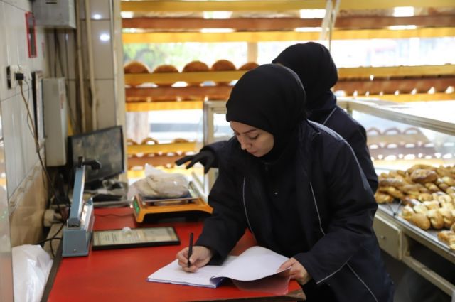 Erzincan Belediyesi tandır ekmeği üreticilerini denetledi