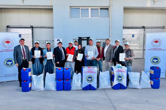 Mersin İl Tarım Müdürlüğü Tarsus’ta Organik Üreticiye Destek Verdi