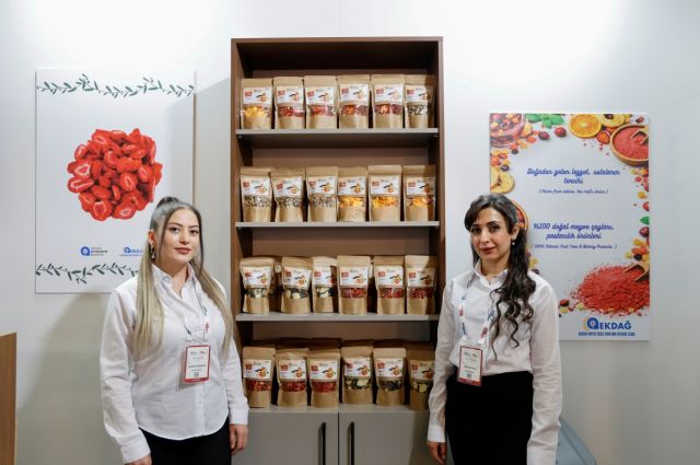 Antalya Büyükşehir, fuarda EKDAĞ kurutulmuş ürünlerini tanıttı