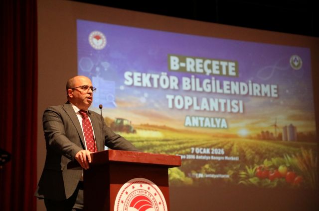 Antalya'da B-REÇETE Sistemi tanıtım toplantısı yapıldı