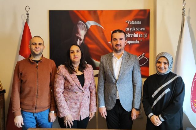 Kars SMMMO’dan Veteriner Hekimleri Odası’na iş birliği ziyareti