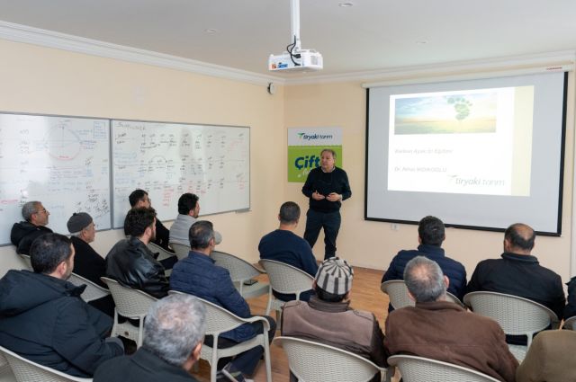 Tiryaki Agro, Muş’ta iklime uyumlu tarım eğitimi başlattı