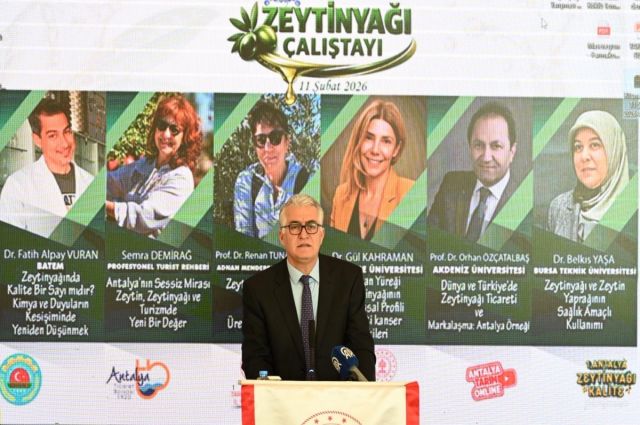 Antalya’da Zeytinyağı Çalıştayı: Hedef Kalite ve Markalaşma