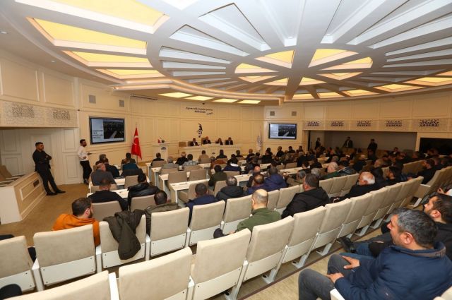 Gaziantep’te yeni sebze hali projesi esnafa tanıtıldı