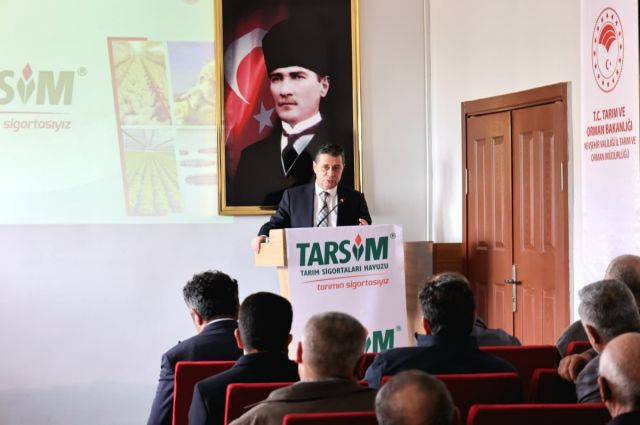 Nevşehir’de 8 ilçede üreticilere tarım sigortası bilgilendirmesi yapıldı