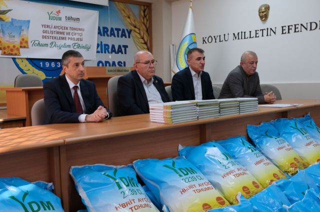 Yudum ve Tohum Derneği Yerli Ayçiçeği Tohumu Dağıtımına Devam Ediyor