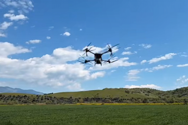 Aydın BŞB’den üreticiye drone ile ücretsiz gübreleme