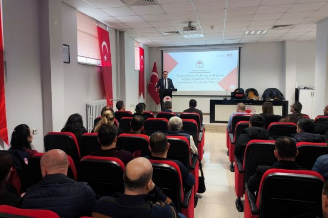 Giresun’da Veteriner Hekimlere Kritik Hastalık Eğitimi