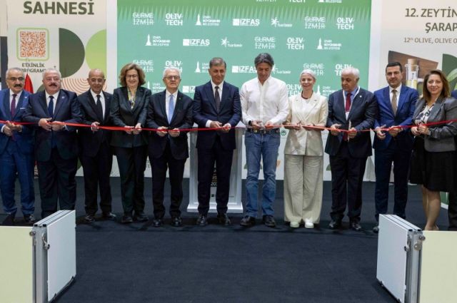 İzmir Büyükşehir Olivtech Fuarı’nı İzmir’de açtı