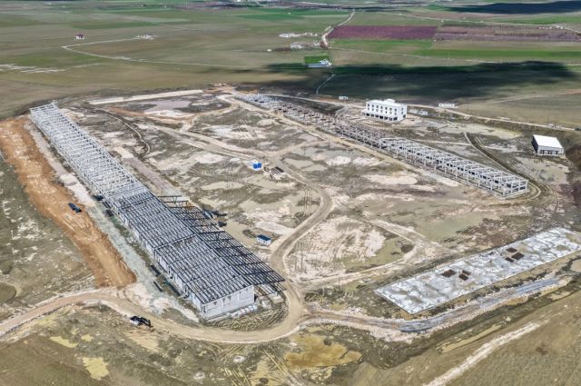 Van Büyükşehir Belediyesi: Yeni sebze hali %50 tamamlandı