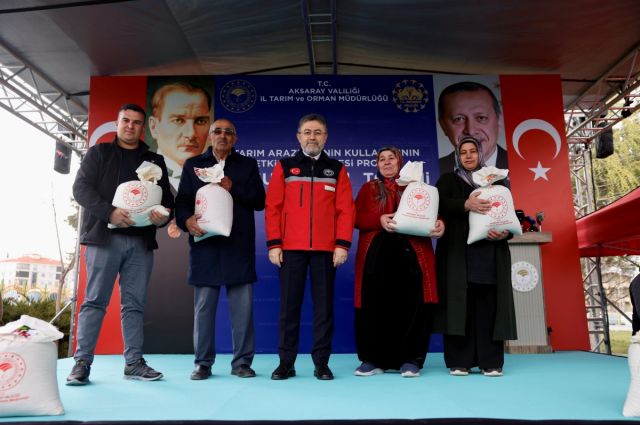 Yumaklı: Türkiye’de tohum üretimi 1,35 milyon tona ulaştı