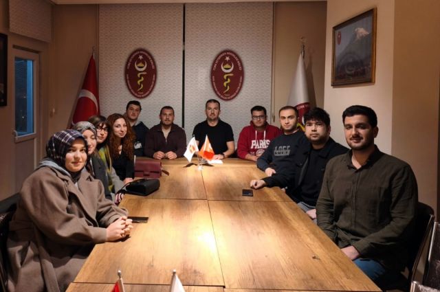 Kars VHO’dan intörn veteriner öğrencilere destek