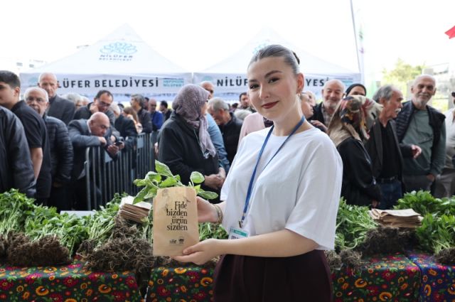 Nilüfer Belediyesi 120 Bin Yerel Fide Dağıttı
