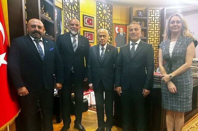 MHP Lideri Bahçeli, TÜSEDAD heyetini Ankara'da kabul etti