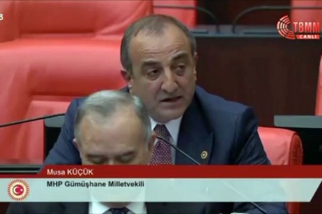 MHP'li Musa Küçük'ten TBMM'de çiftçiye 3 TL ek prim çağrısı
