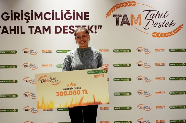 Nestlé Kahvaltılık Gevrekler ve Migros, Iraz Aktay'a ödül verdi
