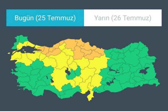 AFAD: 35 İl İçin Meteorolojik Uyarı, Ekipler Sahada
