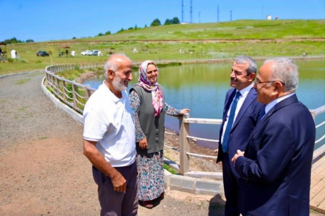 Ordu Büyükşehir 68 gölet yaptı, hedef 100 gölet