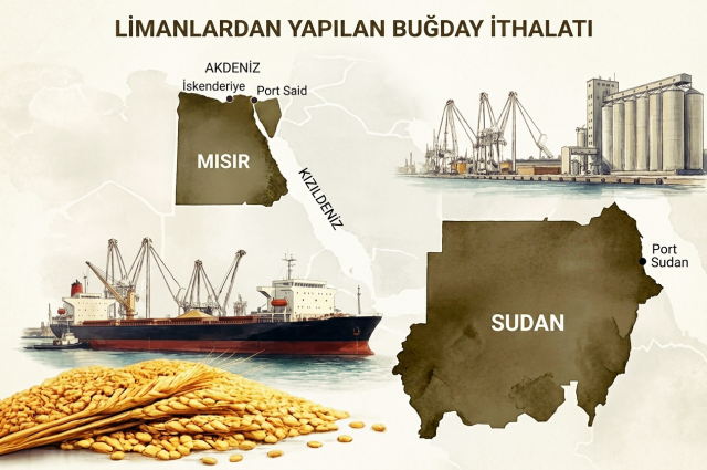 Rusya: Mısır'a Buğday İhracatı 10 Milyon Tonu Aştı