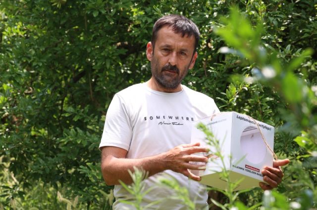 Antalya Büyükşehir Belediyesi 800 dekarda faydalı böcek saldı