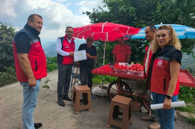 Giresun İl Tarım Müdürlüğü 20 üreticiye EKÜY sertifikası verdi