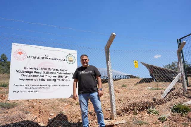 Isparta Tarım Müdürlüğü sulama projesine 2,2 milyon TL hibe
