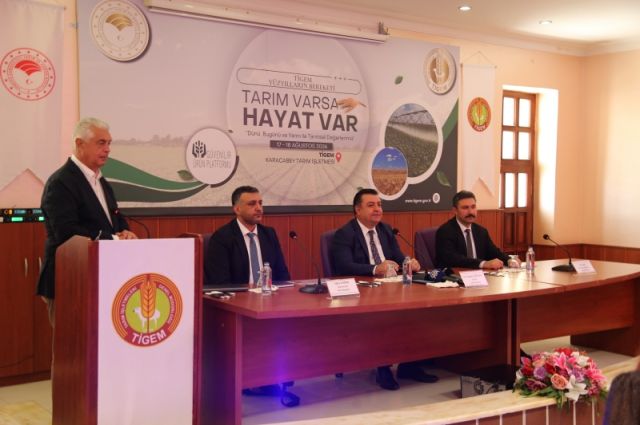 TİGEM, tarımda üretim gücünü ve yeni projelerini anlattı