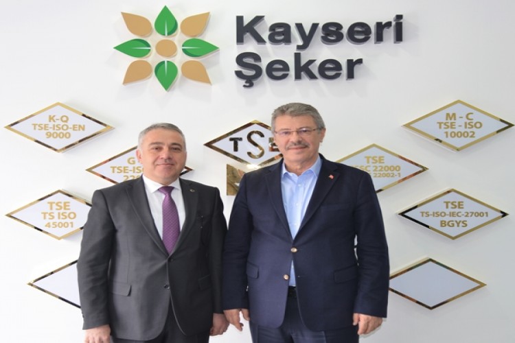 Kayseri İl Tarım Müdürü Şahin’den Başkan Akay’a Ziyaret