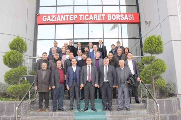 Antep Fıstığı Sektör Temsilcileri GTB’de Buluştu