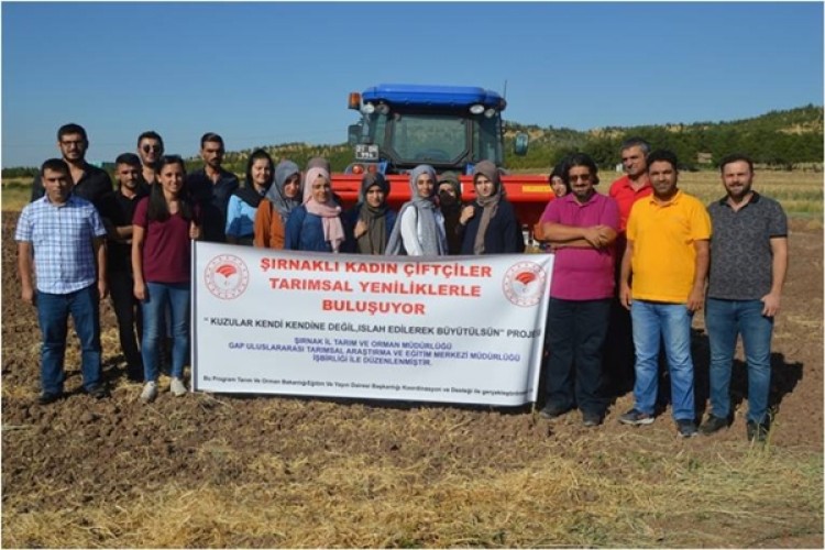 Kadın Çiftçiler Tarımsal Yeniliklerle Buluşuyor Programı Sertifikaları Verildi