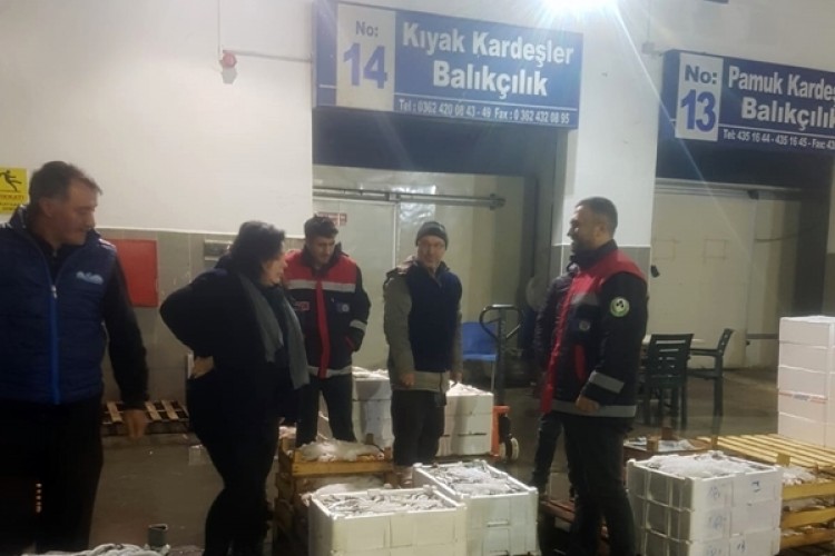 Samsun’da Su Ürünleri Denetimleri Aralıksız Devam Ediyor