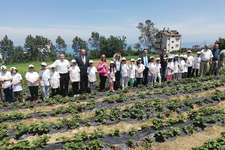 Trabzon'da ‘Lider Çocuk Tarım Kampı’ Mutlu Bitti
