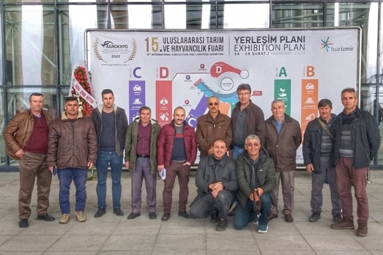 Tarım Ve Orman Müdürlüğü Çiftçileri İzmir Tarım Ve Hayvancılık Fuarına Götürdü