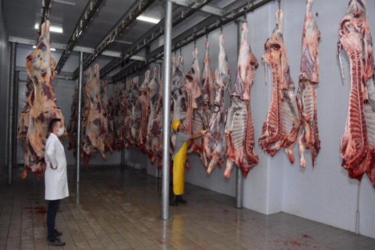Trakya'nın en büyük et kombina tesisi Kurban Bayramı'nda vatandaşların hayvan kesim ihtiyacını karşılıyor