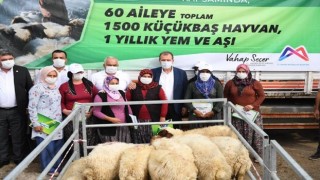 Erdemli ve Silifkeli Üreticiler de Küçükbaş Hayvanlarına Kavuştu