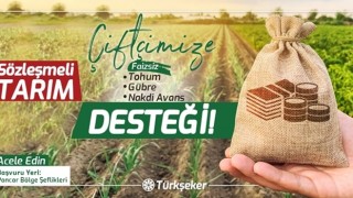 Sözleşme İmzalayan Çiftçiye Tohum ve Gübre Desteği!