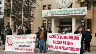 Köylüler: Tefecilik yapılıyor artık üretemiyoruz