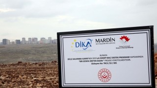 Artuklu’da 15 Lavanta Bahçesi İçin Tarım Alanı Oluşturuldu