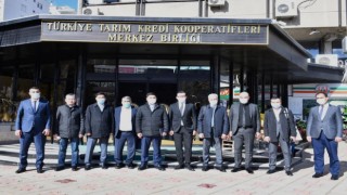 Özbekistan Agrobank heyetinden Tarım Krediye ziyaret