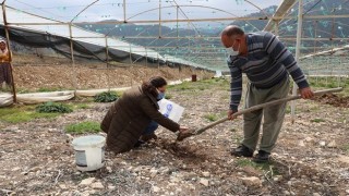 Antalya Büyükşehir Çiftçinin Toprağını Analiz Ediyor