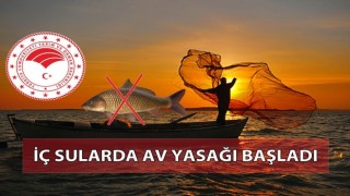 İç Sularda Av Yasağı Başladı