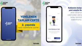 TürkTraktör’ün çiftçilere sunduğu Tarlam Cepte mobil uygulaması yenilendi