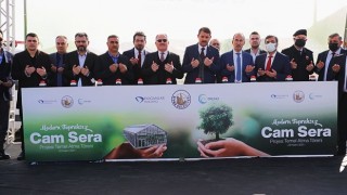 55 Milyon Liralık Cam Sera Projesinin Temeli Atıldı