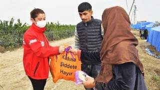 Tarım İşçisi Kadınlar Şiddete Karşı Bilgilendirildi