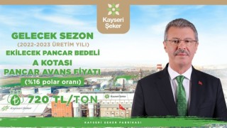 Kayseri Şeker Çiftçinin Yüzünü Güldürdü