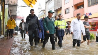 Bakan Kirişci Sel Bölgesinde