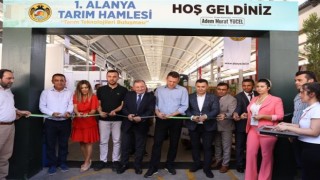 1. Alanya tarım hamlesi fuarı açıldı