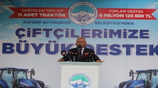 Kayseri'de üretime tam destek