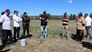 Bolu’da FAO Projesi Kapsamında Belirlenen Arazilerden Numune Alındı